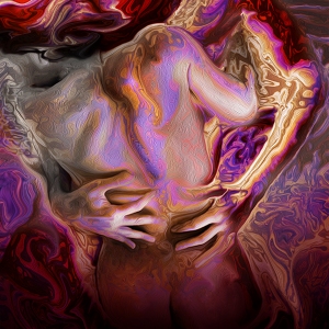 Purple Red Love Hug