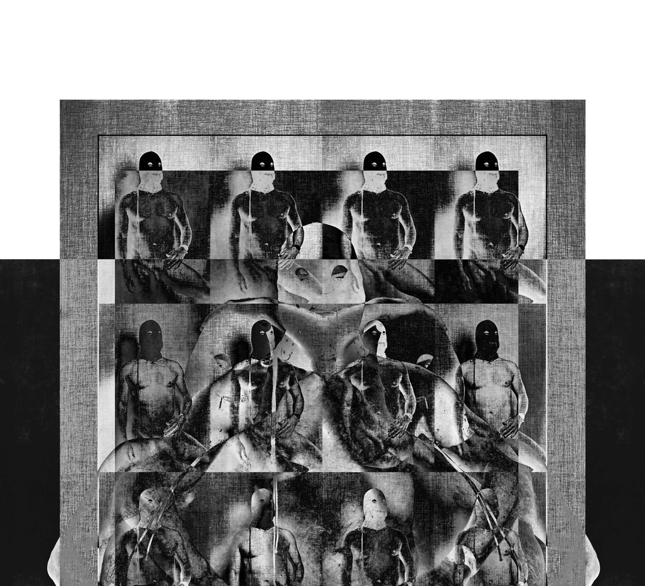 Masque (Fetish 55), Digital Collage, G.L.M.P. (Gary Lindsay-Moore), 12 Inches of Sin VIII