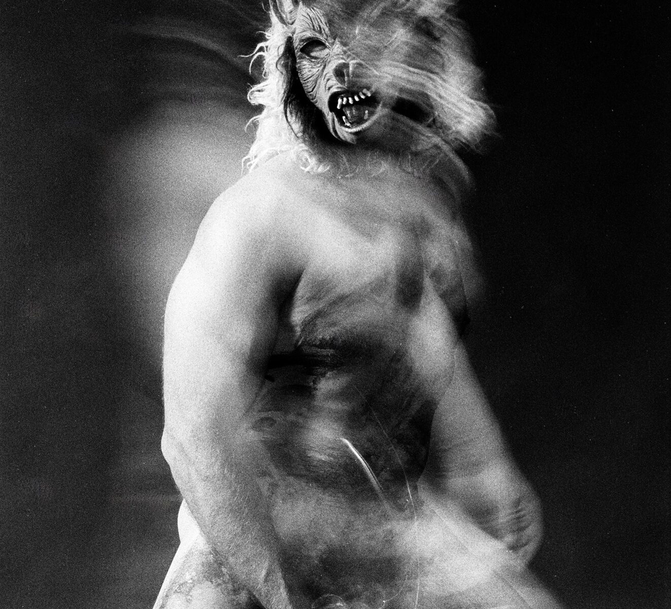 Masked (Self-Portrait), 35mm Photograph, Will Roger, 12 Inches of Sin VIII